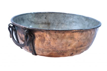 Antique Ottoman Copper Basin
