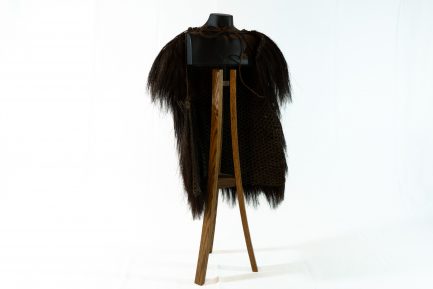 Antique Bear Hair Rain Cloak