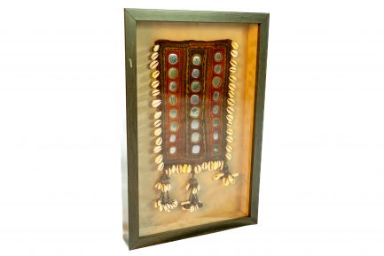 Framed Lambani Banjara Tribal Gala Patch