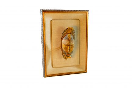 Framed African Baule Tribal Mask
