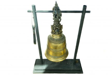 Antique Large Burmese Bronze Temple Bell
