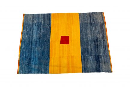 Handwoven Persian Gabbeh Kilim Flatweave Rug