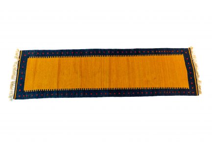 Handwoven Persian Gabbeh Kilim Runner Rug