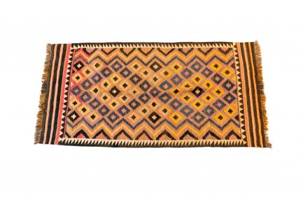 Vintage Afghan Maimana Kilim Rug