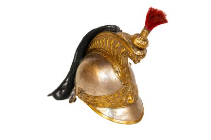 Antique French Third Republic Model 1872/74 Cuirassier Cavalry Helmet