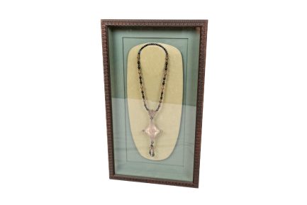 Framed Vintage Tuareg Cross Necklace Wall Art